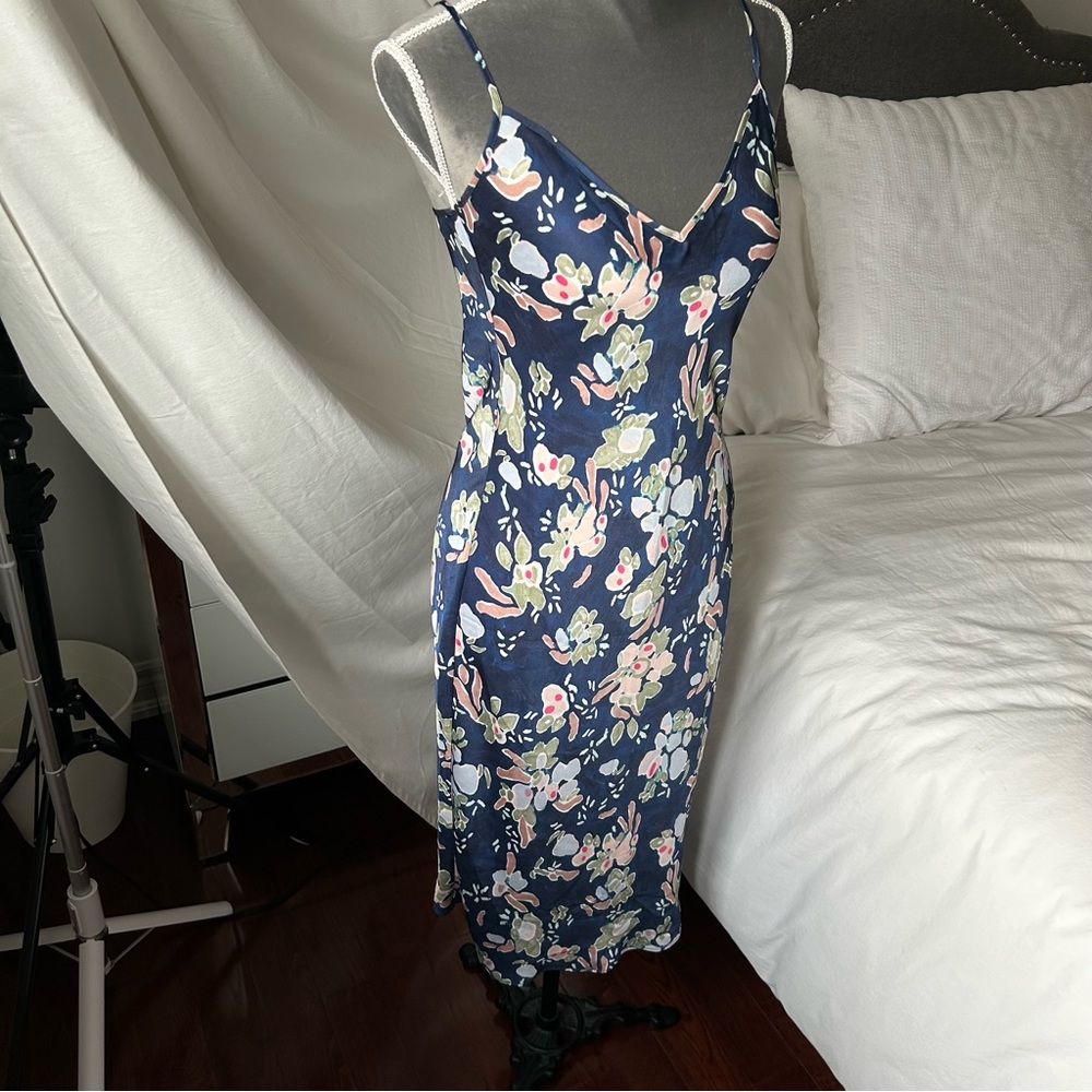 Aritzia slip midi dress